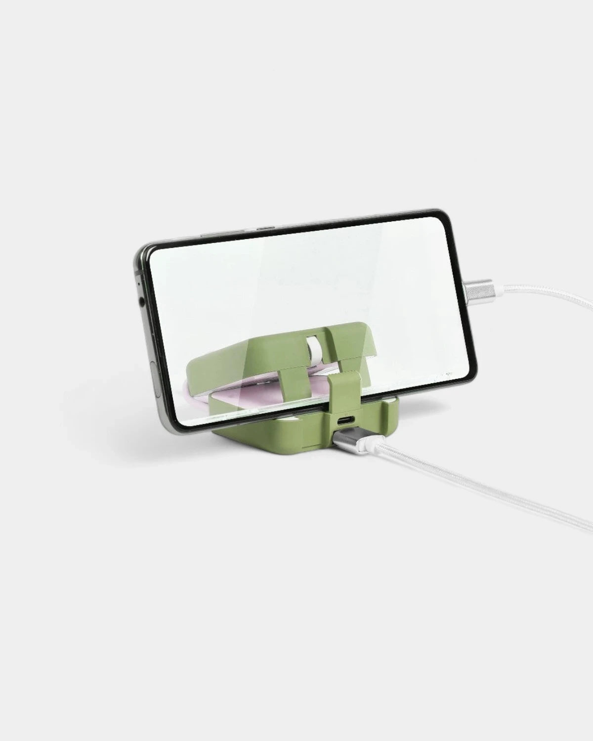 Batterie de secours support téléphone personnalisable